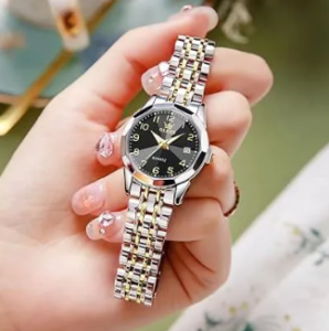 Stylish & Fashionable 9931 Elegant Rhombus Mirror Original Quartz Ladies Watch