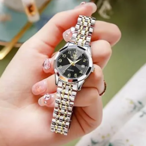 Stylish & Fashionable 9931 Elegant Rhombus Mirror Original Quartz Ladies Watch