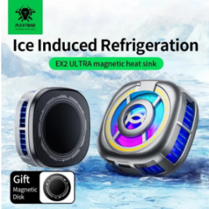 PLEXTONE EX2 ULTRA Magnetic Radiator for Mobile Phone Tablet PC Semiconductor Refrigeration Cooling RGB Light