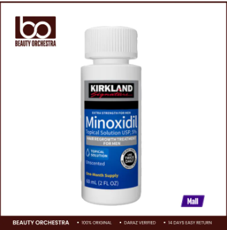 Kirkland Minoxidil 5% For Beard & Hair Growth (One Month Supply)