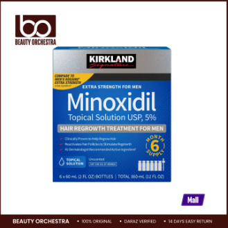 Kirkland Minoxidil 5% For Beard & Hair Growth (One Month Supply) - Image 3